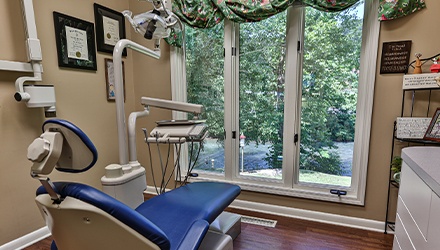 Dental exam room