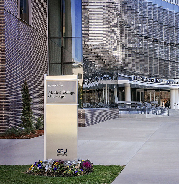 Outside view of dental school building