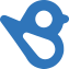 Birdeye logo blue