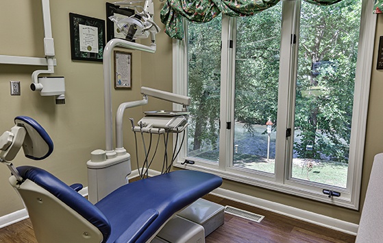 Dental exam room